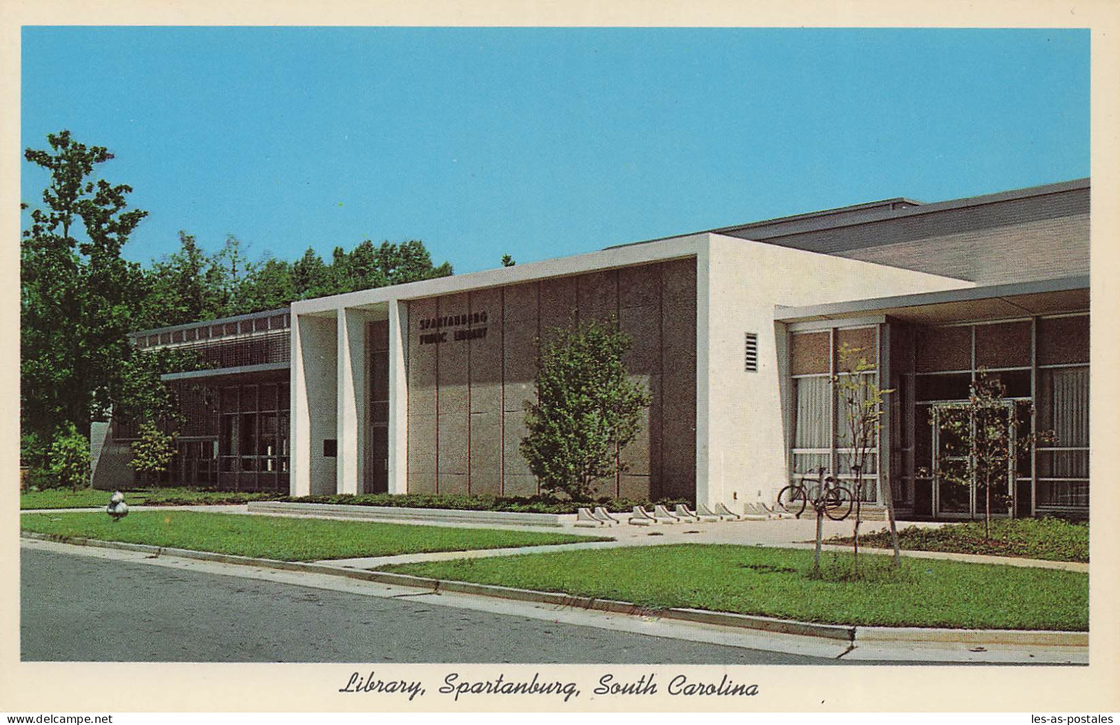 ETATS UNIS SPARTANBURG BIBLIOTHEQUE