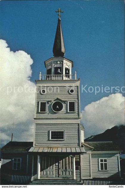 Sitka Alaska St Michaels Russian Orthodox Cathedral