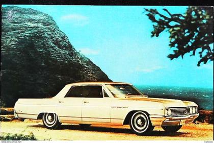 ► BUICK  LeSabre 1963  - Publicté Automobile Américaine (Litho.U.S.A) - Roadside