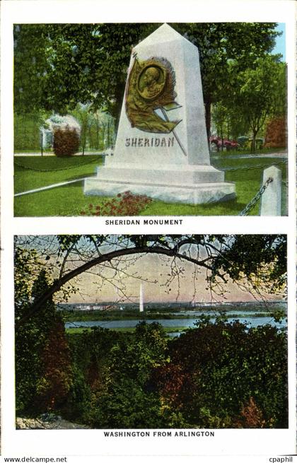 CPA Sheridan Monument Washington From Arlington