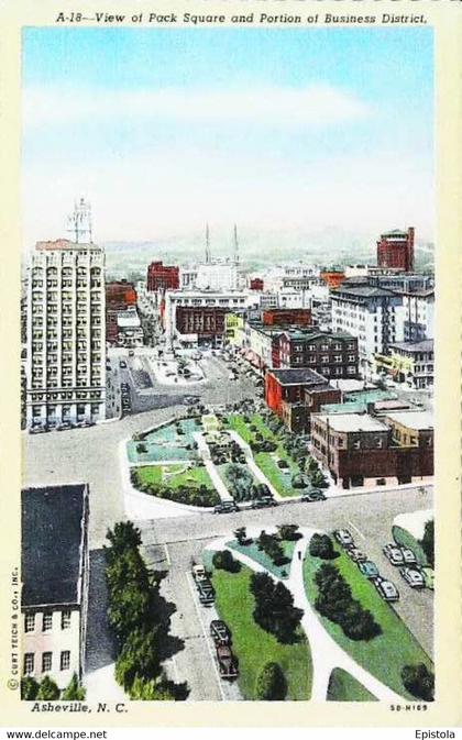►   Asheville NC - Business  District  1930s