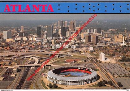 Atlanta - Atlanta Fulton County Stadium - Georgia - United States - baseball