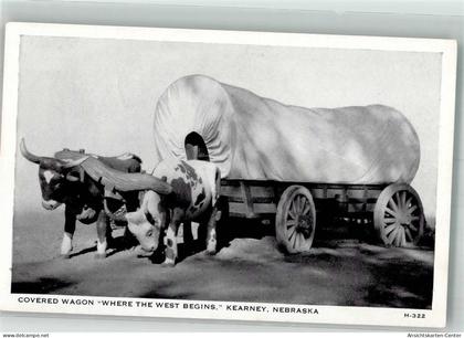 38133841 - Modell eines Planwagens in Kearney Nebraska USA