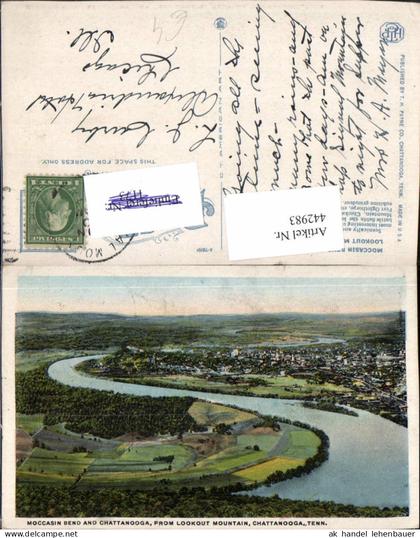 442983,Tennessee Chattanooga and Moccasin Bend Totale Fluss