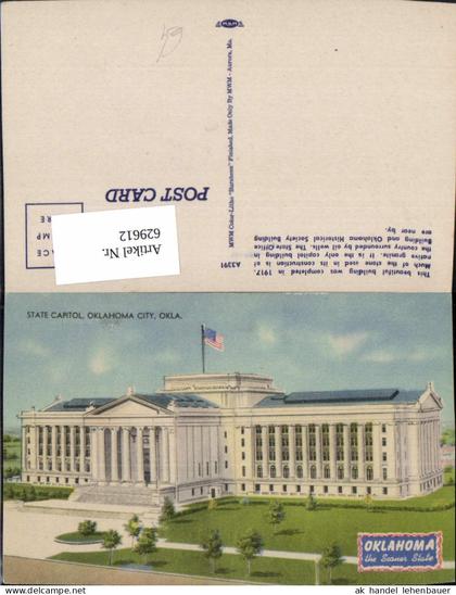 629612,State Capitol Oklahoma City Oklahoma