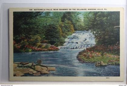 AK Minisink Hills Buttermilk Falls, Near Shawnee ot. Delaware ungebraucht #PH068
