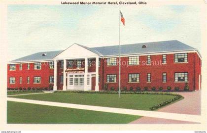 Cleveland Ohio USA Lakewood Manor Motorist Hotel