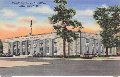 ETATS UNIS HIGH POINT UNITED STATES POST OFFICE
