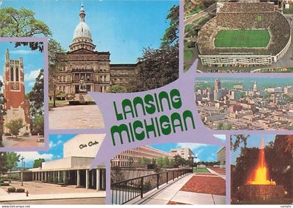 ETATS UNIS-LANSING-CAPITOLE DE L ETAT DU MICHIGAN-N°7059-C/0387
