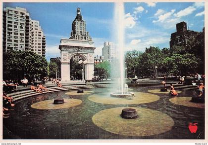 ETATS UNIS NEW YORK WASHINGTON SQUARE GREENWICH VILLAGE