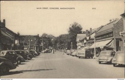 Massachusettl Main Street Concord