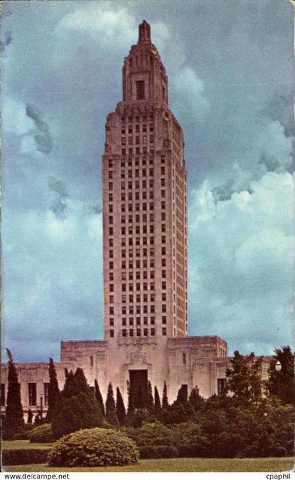 CPSM Lousiana State Capitol Baton Rouge