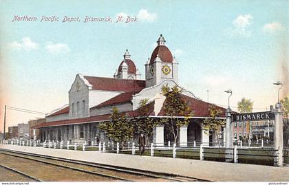 BISMARK (ND) Northern Pacific Railroad Depot