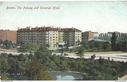 CPA Amérique > Etats-Unis > MA - Massachusetts > Boston The Fenway and Somerset Hotel