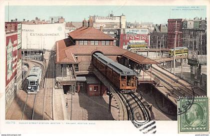 Usa - BOSTON (MA) Dudley Street Station - Boston L Railway