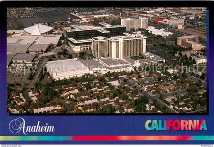73705432 Anaheim Aerial view of the hotels that surround world famous Disneyland