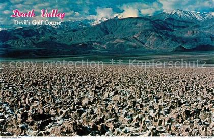 Death Valley Devils Golf Course Mountains Landscape