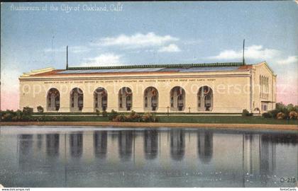 Oakland California Auditorium