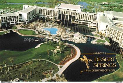 Palm Springs California USA Marriotts Desert Springs Resort and Spa Fliegeraufna