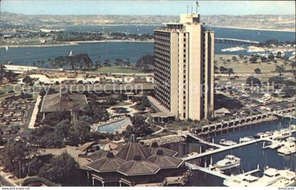 San Diego California Islandia Hyatt House Fliegeraufnahme