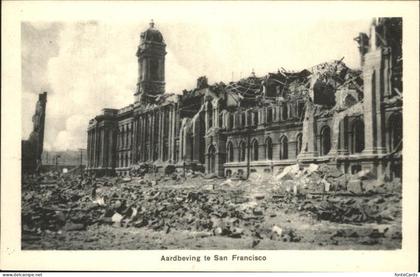 San Francisco California Erdbeben in San Francisco