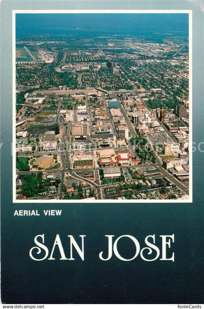 San Jose California Fliegeraufnahme