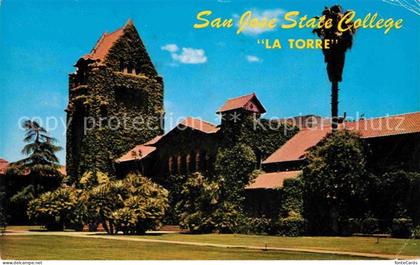 San Jose California San Jose State College La Torre