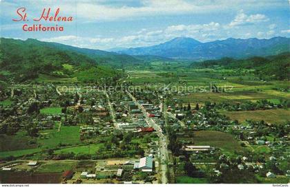St Helena California USA Fliegeraufnahme mit Mt St Helena