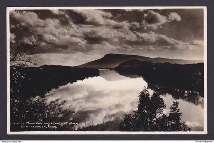 Postcard, United States, Chattanooga TN, Lookout Mountain and Tennessee River
