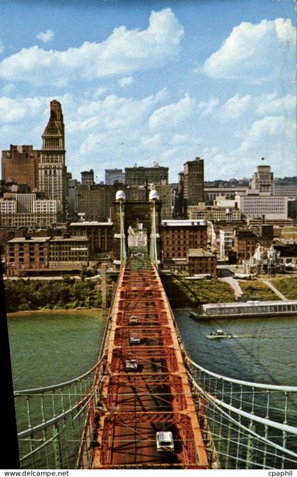 CPA Suspension Bridge Cincinnati Ohio