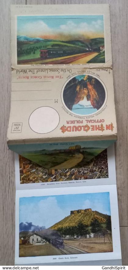 Colorado - Station Castle Rock, Train, The Modern Way, Tennessee Pass, Denver, Gleenwood Springs, Map, Leadville...