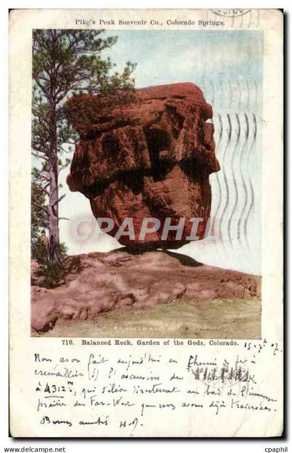 CPA Pike's Peak Souvenir Colorado Springs