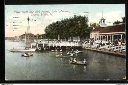 AK Council Bluffs, IA, Water Front and Club House at Lake Manawa
