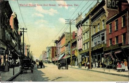 CPA Wilmington Delaware USA, Market Street, 2nd Street, Wilmington, Delaware