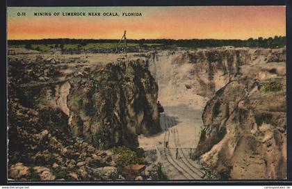 AK Ocala, FL, Mining of Limerock