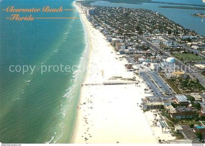 Clearwater Beach Fliegeraufnahme