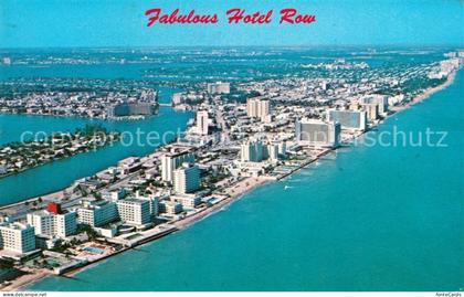 Miami Florida Fliegeraufnahme Miami Beach skyline Goodyear Blimp