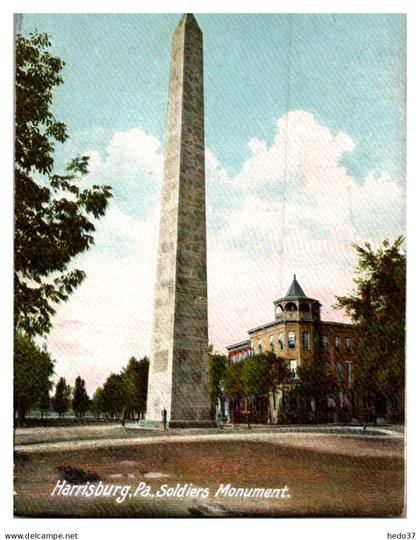 Etats Unis - Harrisburg - Soldiers Monument