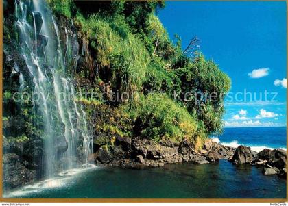 Maui Hawaii Hana Coastline Waterfall