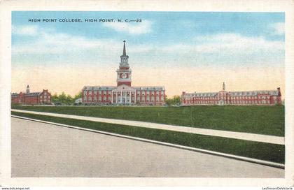 [-20%] ETATS UNIS - NC - High Point - High Point College - Carte Postale