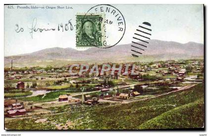 CPA Pocatello Idaho On Oregon Short Line