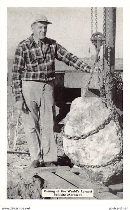 GREENSBURG (KS) The world's largest Pallisite Meteorite