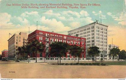 Topeka Kansas USA Memorial Building New Santa Fe Offices