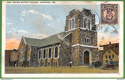 ak7520 - USA - VINTAGE POSTCARD - Maine, Lewiston