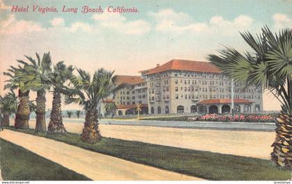 A674 US California Long Beach Hotel Virginia vintage postcard