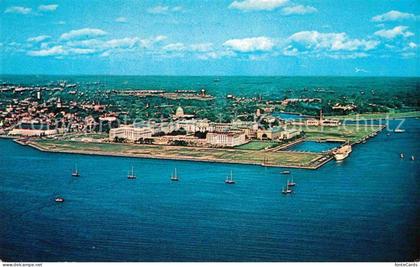 Annapolis Maryland Fliegeraufnahme U.S. Naval Academy