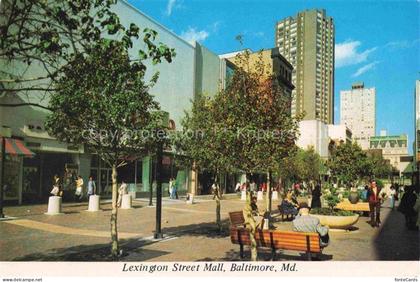 Baltimore Maryland USA Lexington Street Mall
