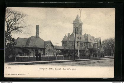 AK Bay City, MI, Michigan Central Depot