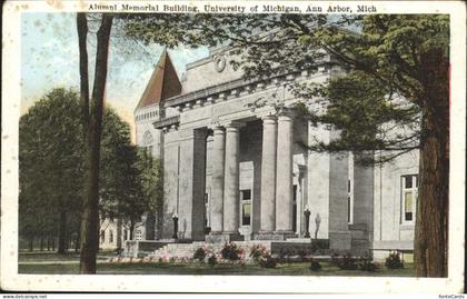 Ann Arbor University of Michigan Alumni Memorial Building