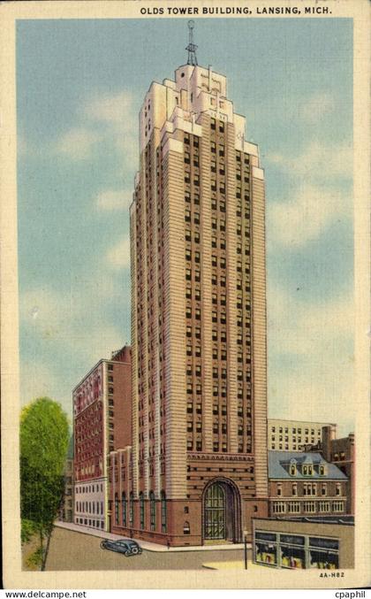 CPA Olds Tower Building Lansing Mich
